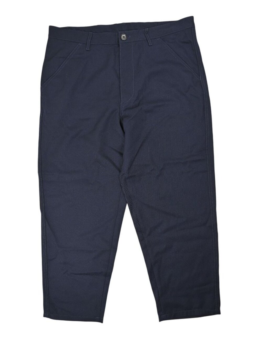 Comme des Garcons SHIRT BOY Wool Pants in Navy Blue